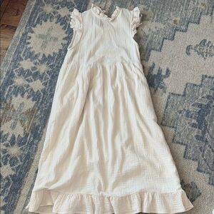 Urban Outfitters Linen Midi Dress